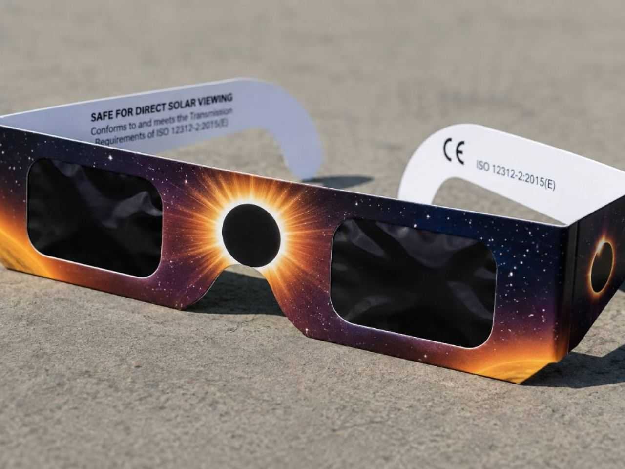 Eclipsbril, Bricolage & Construction, Lunettes de protection, Enlèvement ou Envoi, Comme neuf
