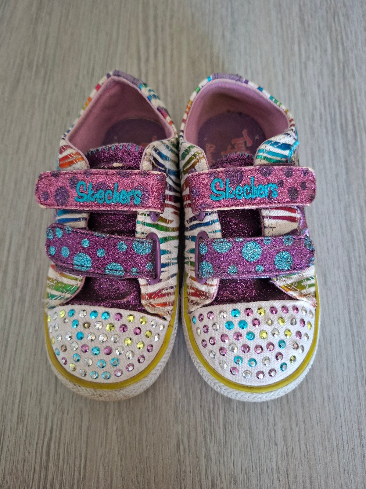 Lichtgevende schoenen Skechers 25,5, Kinderen en Baby's, Meisje, Schoenen, Zo goed als nieuw, Skechers