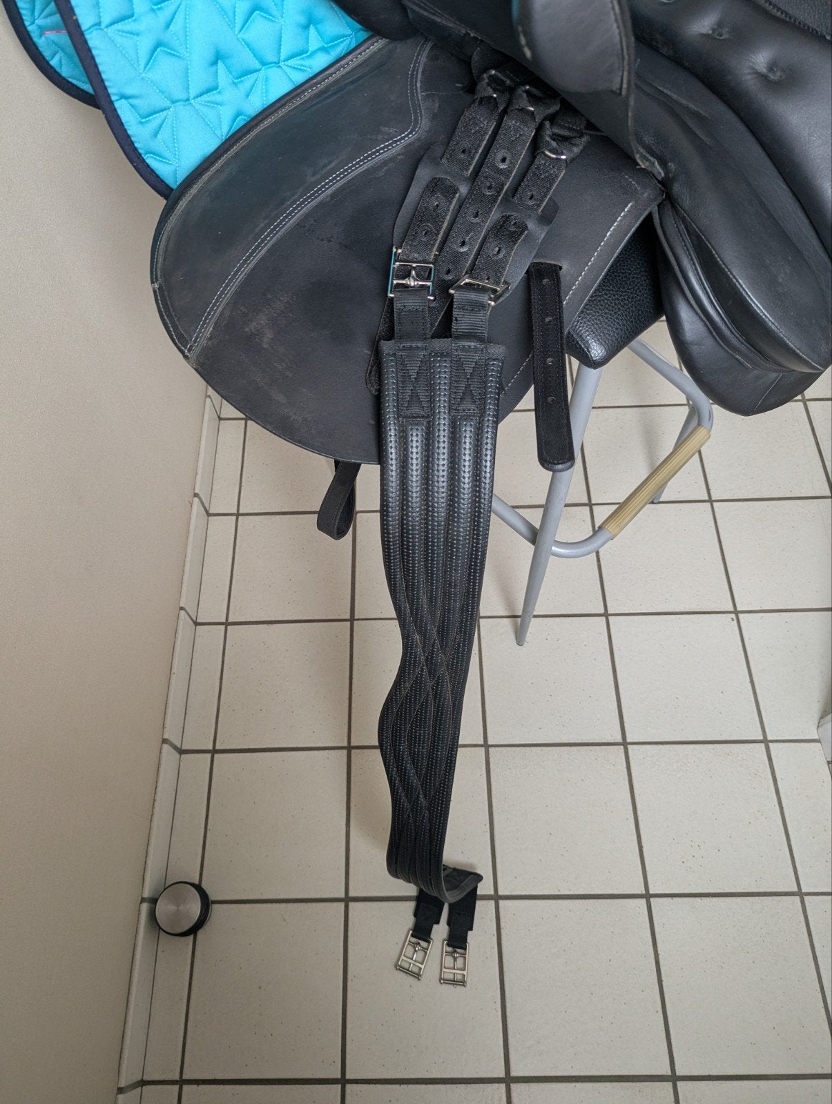 rijzadel paard pony 17,5 inch, Dieren en Toebehoren, Ophalen, L (17.5 inch), Overige merken, Zo goed als nieuw
