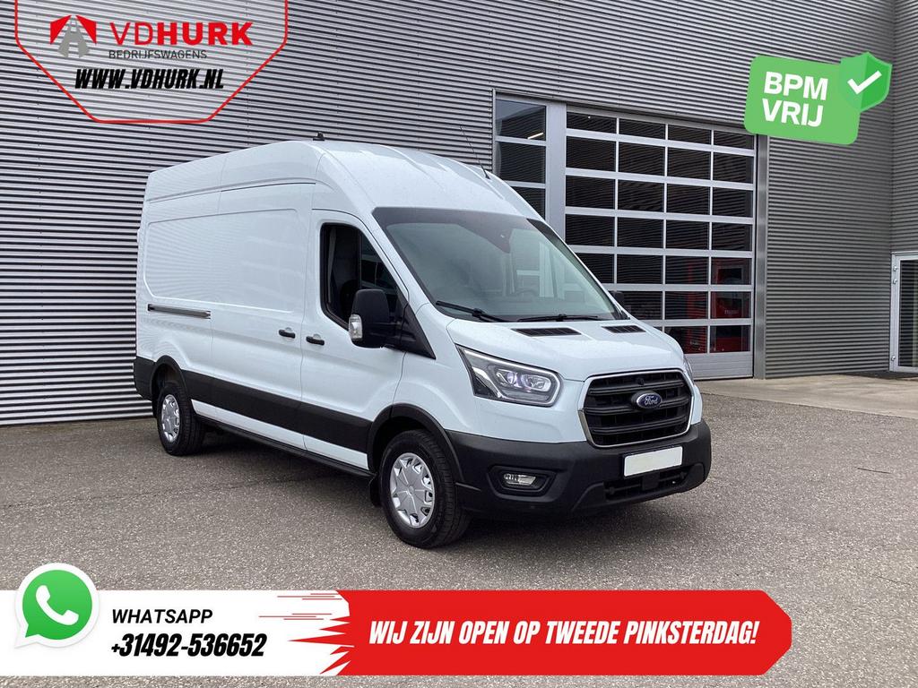 Ford Transit 350 2.0 TDCI 185 pk Aut. L3H3 Riem V.V/ 2xSchui, Autos, Achat, Diesel, Automatique, Ford