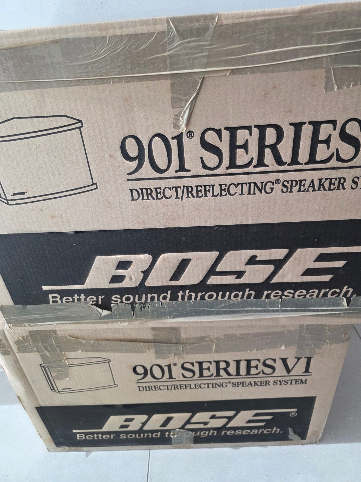 Bose 901 Series VI Direct/Reflecting Speakers – Factory Rene, Ophalen