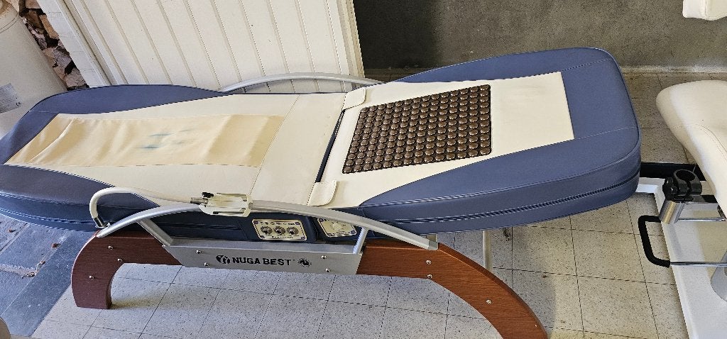 Nuga Best Thermisch Massagebed, Ophalen, Gebruikt, Massagestoel of Kussen
