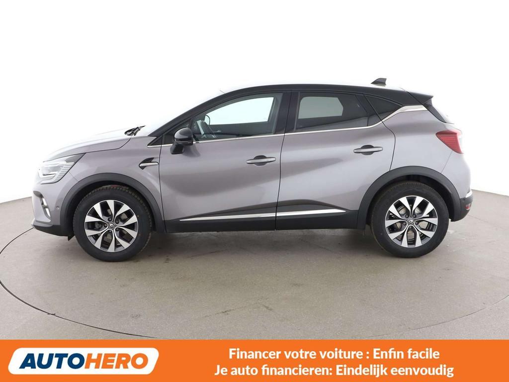 Renault Captur 1.0 TCe Intens (année de construction 2021), Autos, Argent ou Gris, Achat, Euro 6, Noir