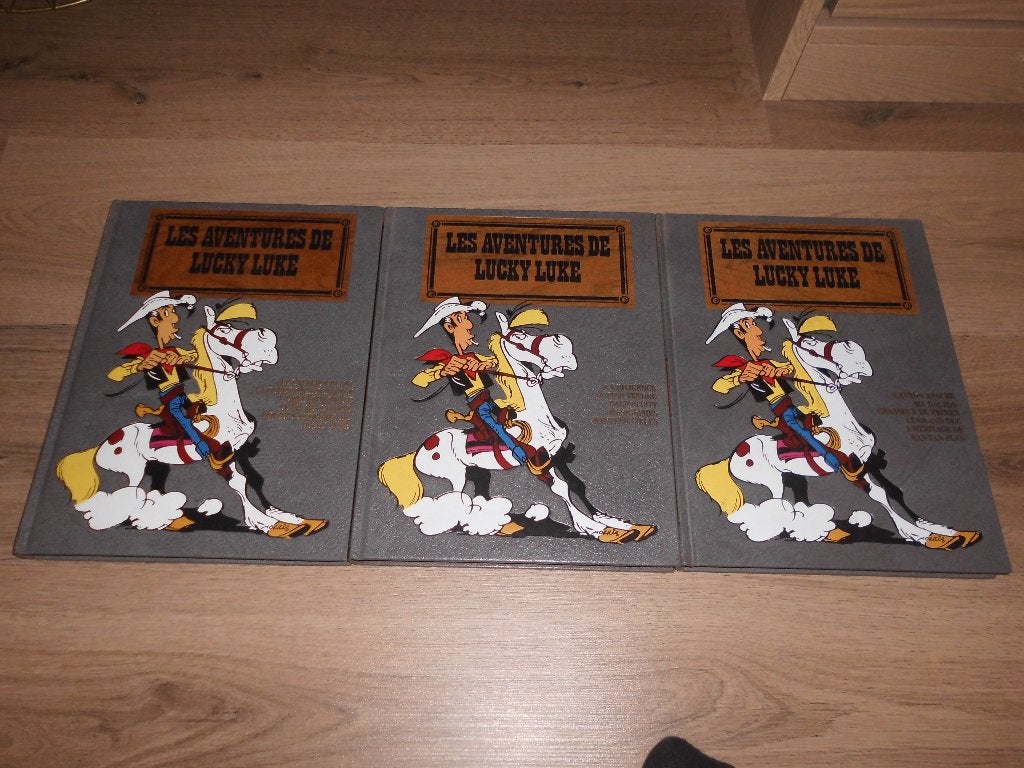 Set van 3 integralen Dargaud - Rombaldi bd „Lucky Luke”, Ophalen of Verzenden