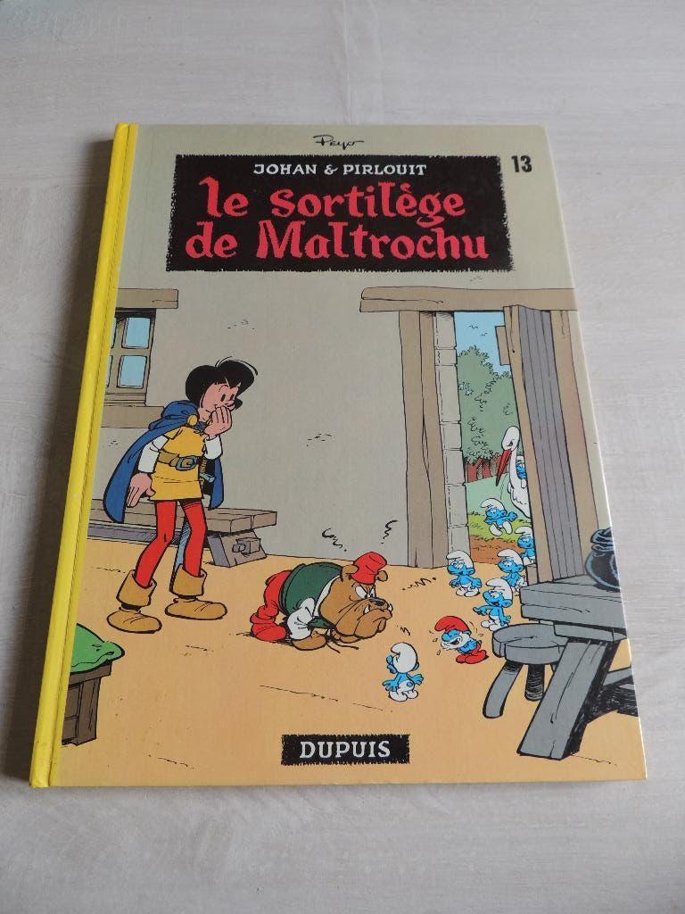 N13 JOHAN ET PIRLOUIT LE SORTILEGE DE MOLTROCHU REED1976 TBE, Peyo, Enlèvement ou Envoi, Une BD, Utilisé