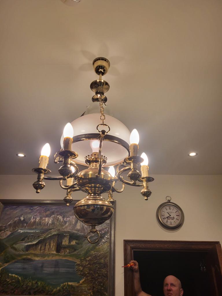 Lustre cuivre, Enlèvement, Comme neuf