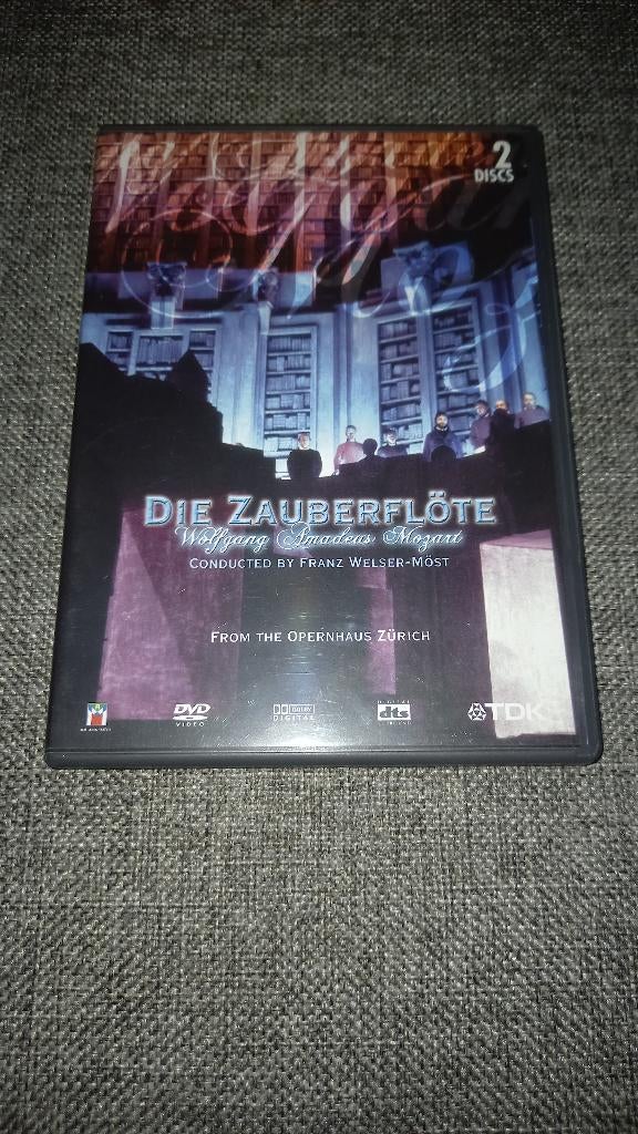 Coffret DVD La Flûte enchantée, Enlèvement ou Envoi, Utilisé, Coffret