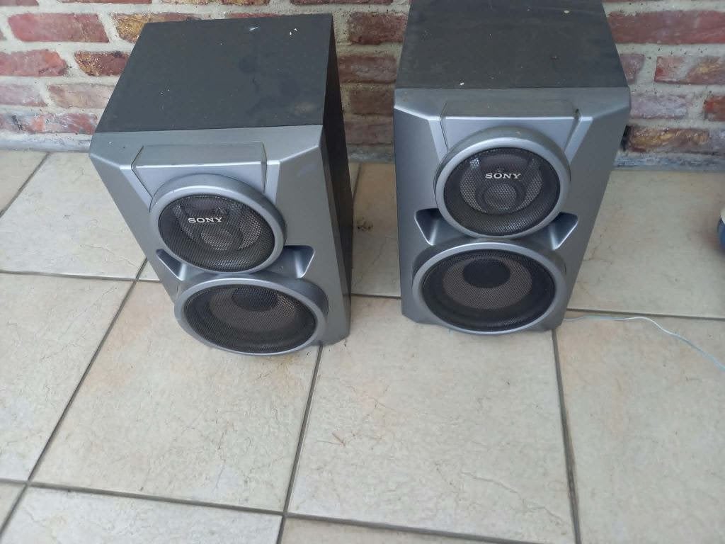 sony luidsprekerboxen, TV, Hi-fi & Vidéo, Enceintes, Moins de 60 watts, Enlèvement, Utilisé, Sony