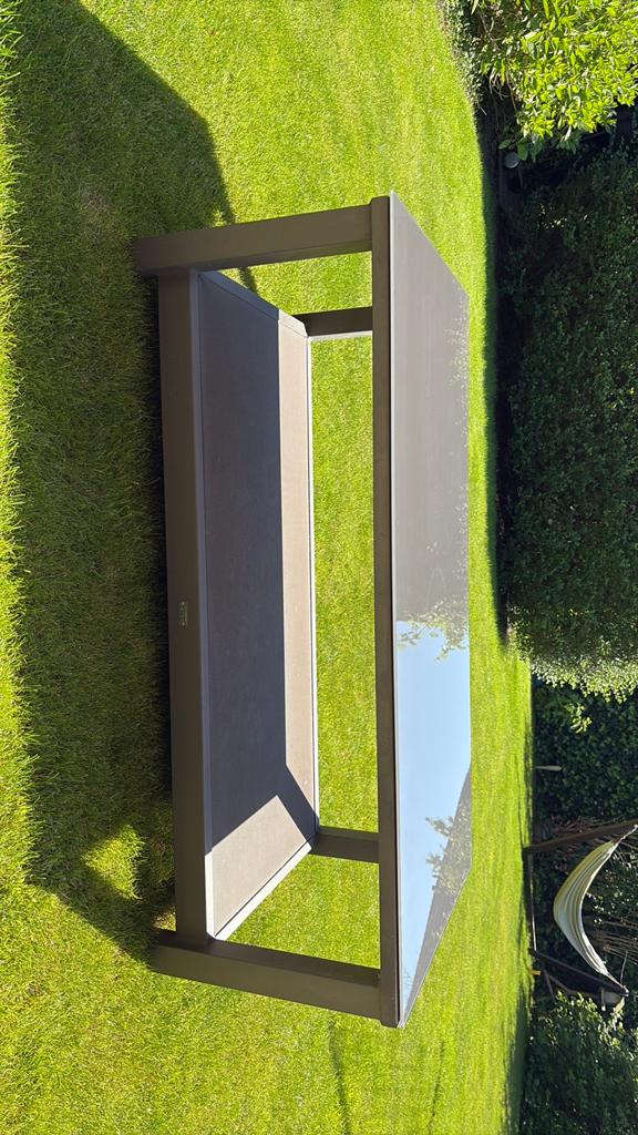 Salontafel tuin - life outdoor, Tuin en Terras, Tuintafels, Ophalen, Gebruikt, Rechthoekig, Aluminium