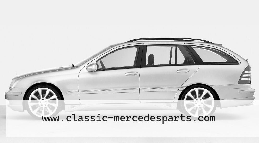Portier Mercedes C-klasse w203 stationwagen rechts-achter, Ophalen, Gebruikt, -, Deur