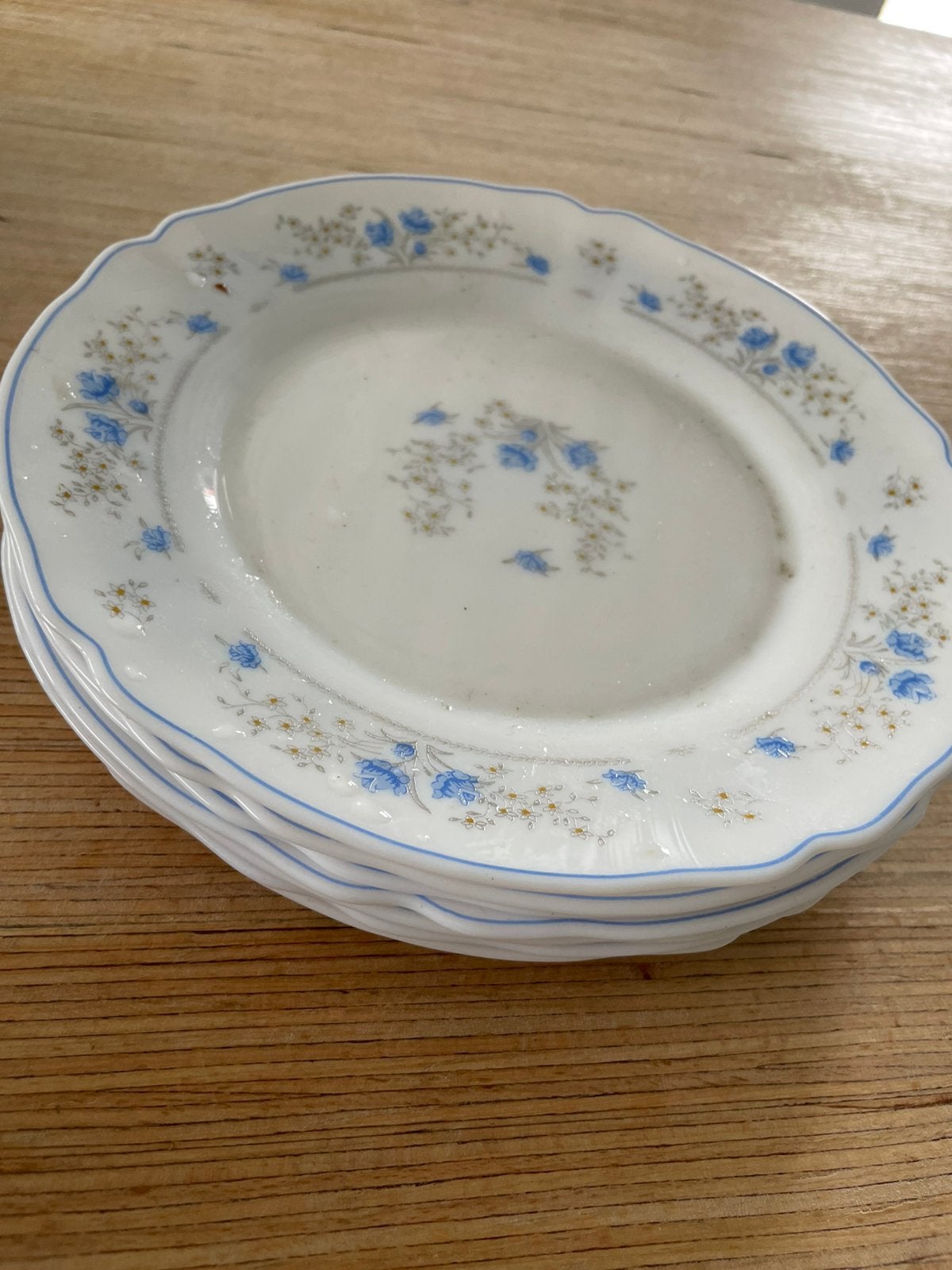 Assiette arcopal, Enlèvement