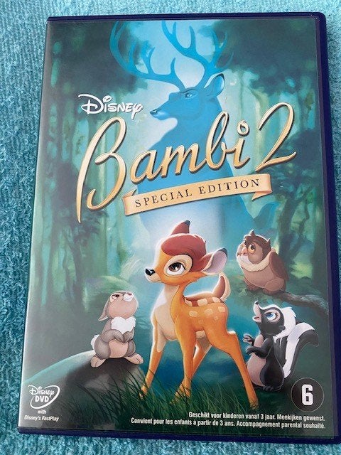 DVD  Bambi 2   Special Edition  van  Disney  Nieuwstaat, Cd's en Dvd's, Europees, Tekenfilm, Nederlands, Ophalen of Verzenden