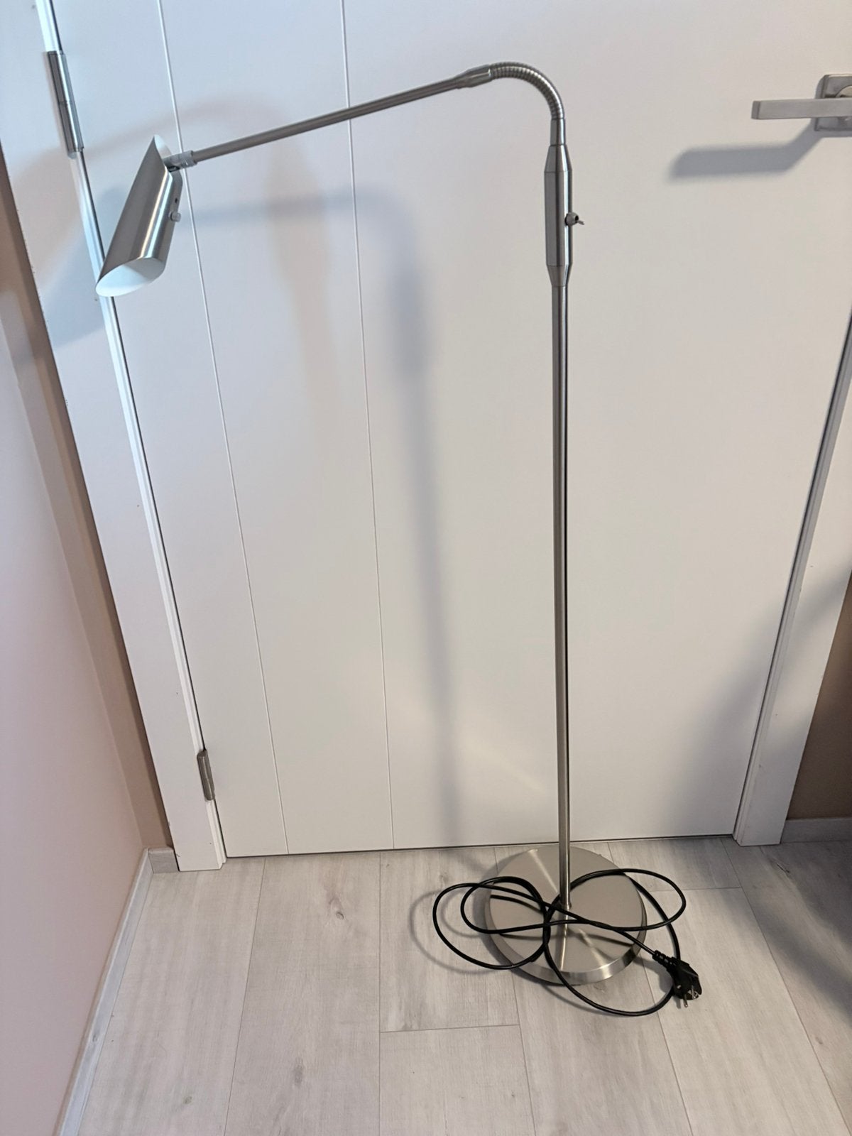 Inox staanlamp, Ophalen, Zo goed als nieuw