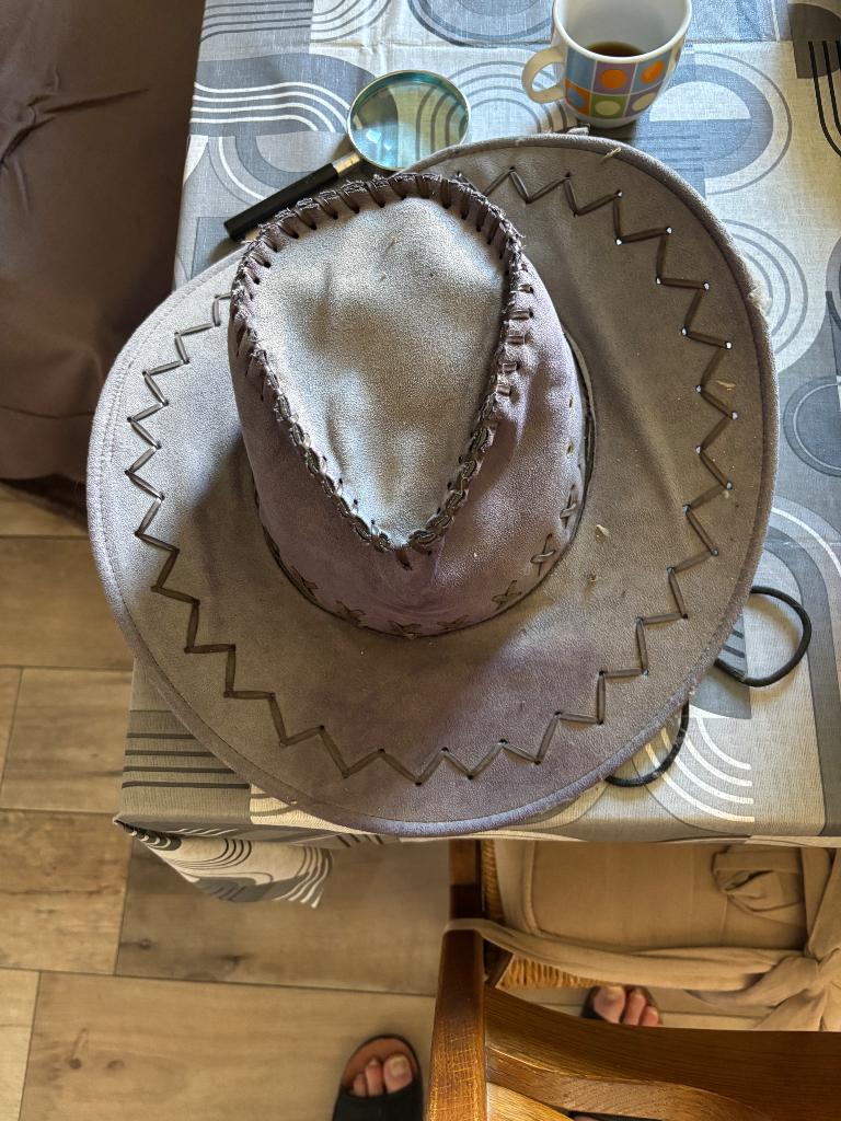 Cowboy hoeden, Ophalen, Zo goed als nieuw, 58 of 59 cm (L, 7¼ of ⅜ inch), Hoed