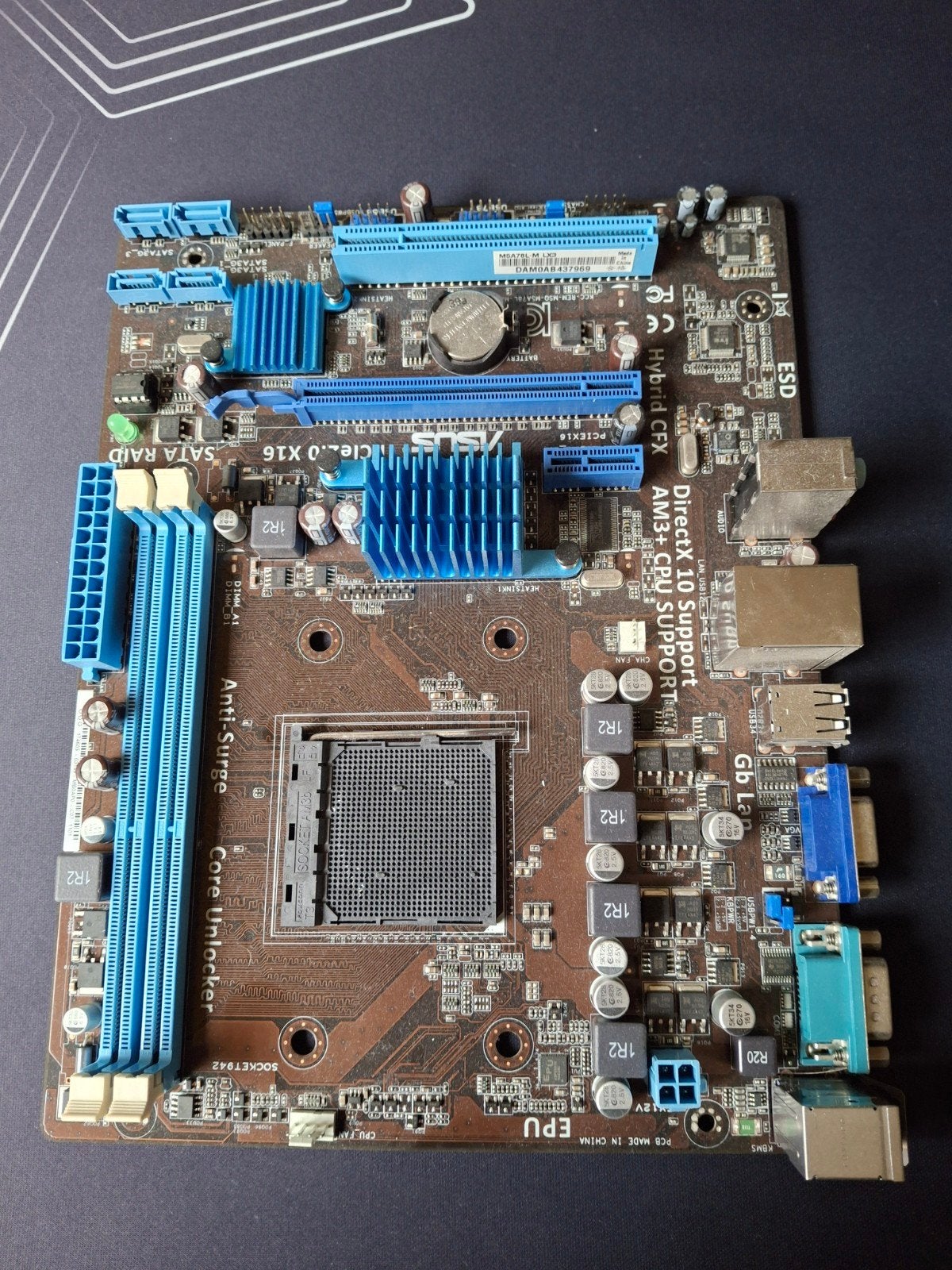 Asus M5A78L-M LX3 moederbord, Computers en Software, DDR3, Ophalen of Verzenden, Micro-ATX, AMD