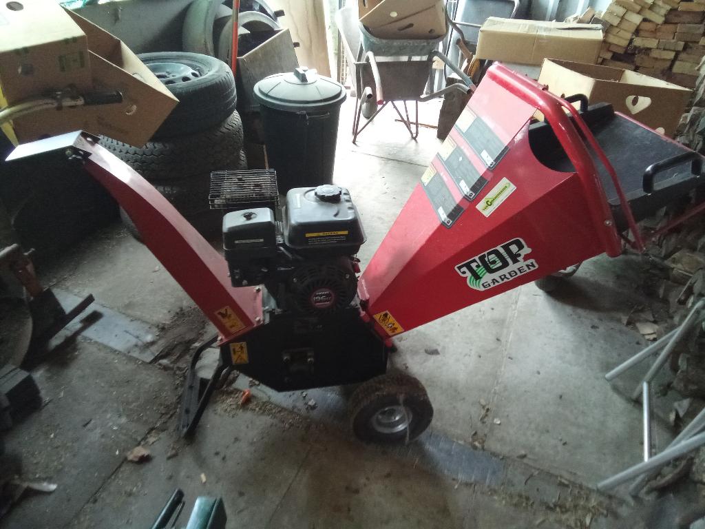 Hakselaar kleine, Tuin en Terras, Hakselaars, Ophalen, Gebruikt, Benzine
