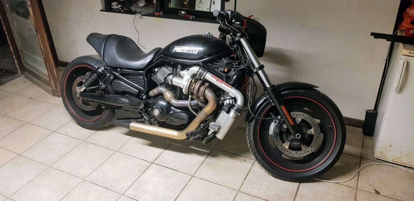 Iets speciaal !  Harley nightrod , vrcdx 2008  turbocharged, Ophalen