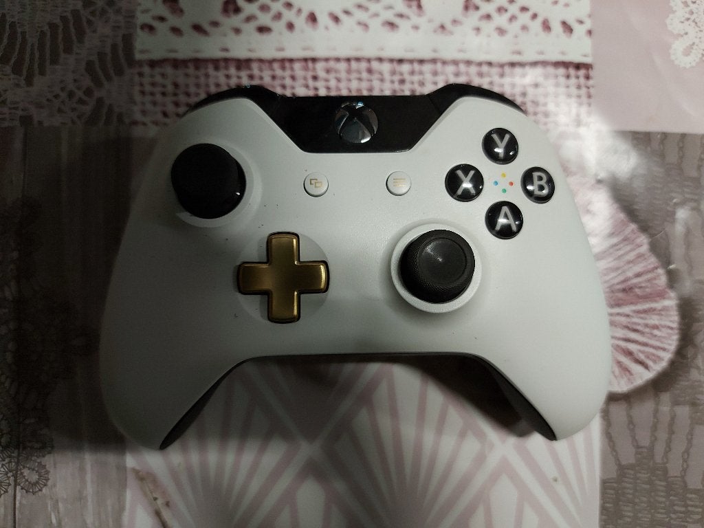Xbox One controller - wit, Games en Spelcomputers, Ophalen of Verzenden, Gebruikt, Controller, Xbox One