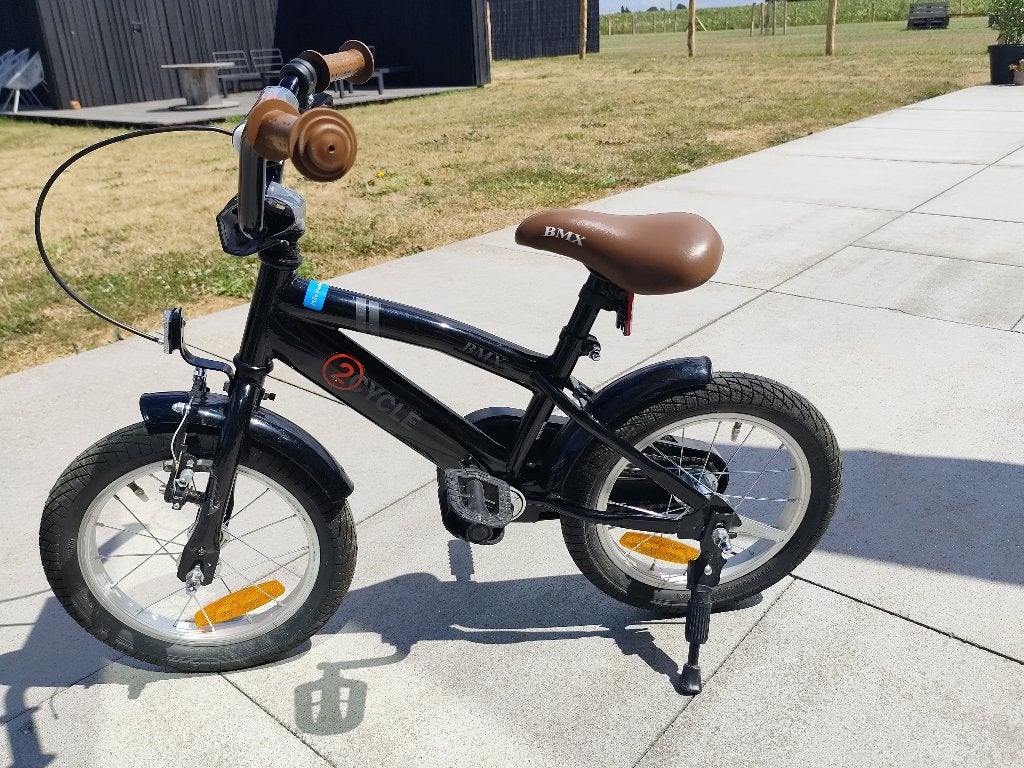 Jongensfiets 14inch, Ophalen, Gebruikt, Minder dan 16 inch, Zijwieltjes