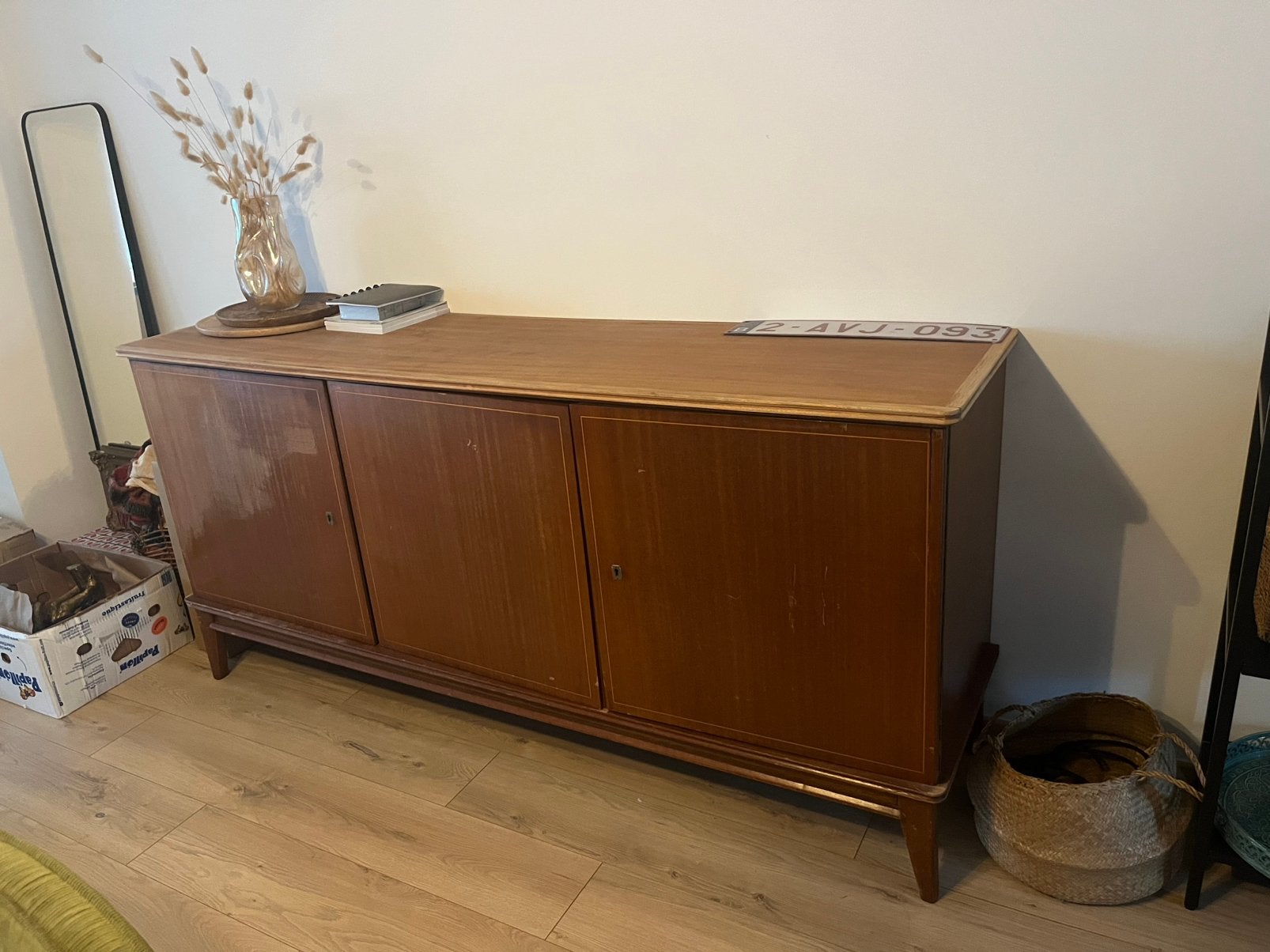 Retro Dressoir & Drankkast, Ophalen, Gebruikt, 150 tot 200 cm, Retro