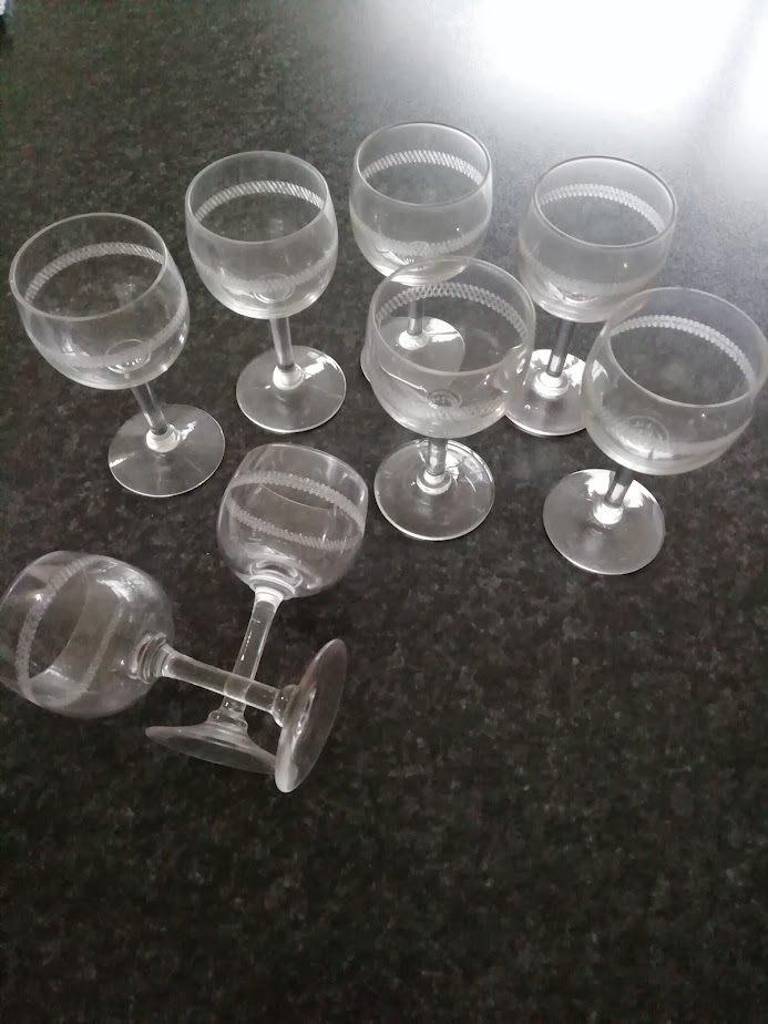 8 borrelglaasjes, Ophalen