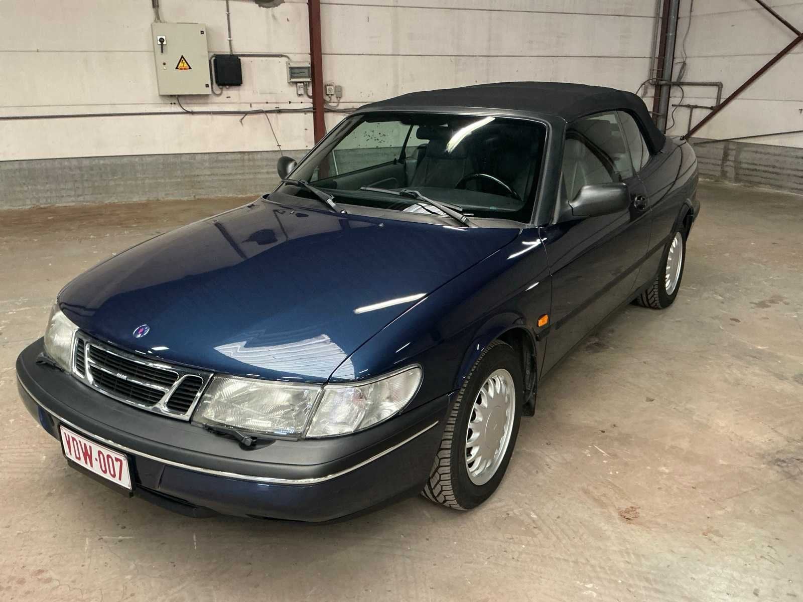 1994 Saab 900 2.3 SE Cabrio Oldtimer, Auto's, Automaat, Bedrijf, Overige carrosserie, Saab
