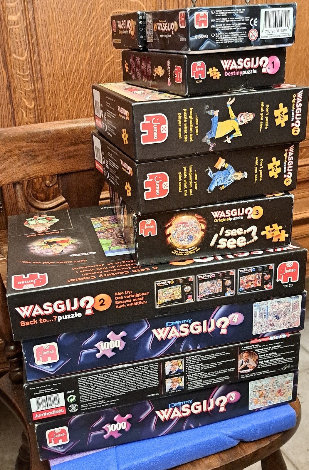 leuke puzzels te koop, Ophalen