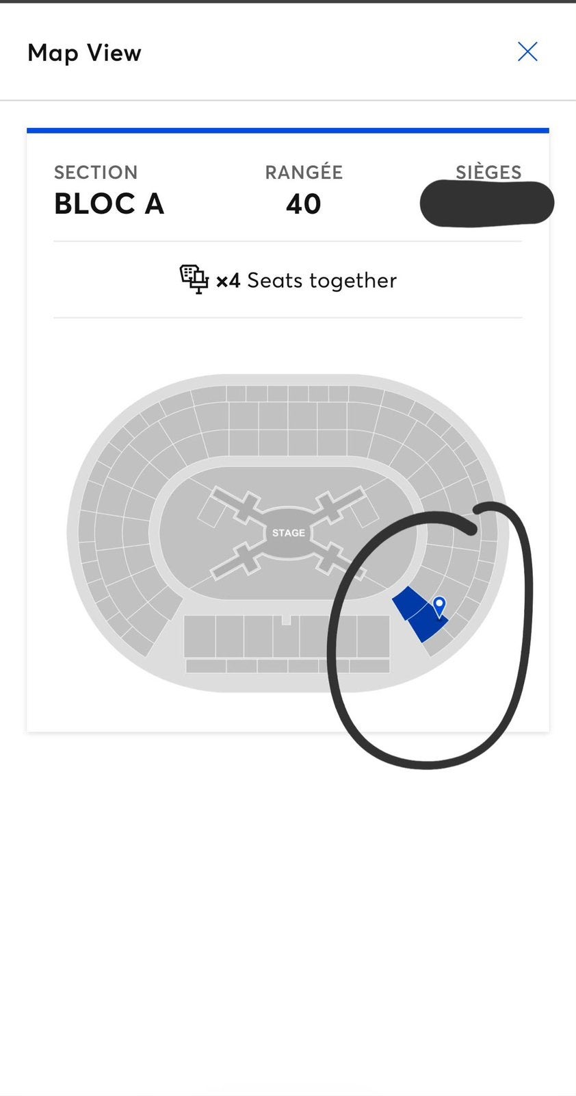 BTS tickets !! + Logement possible à 5min !