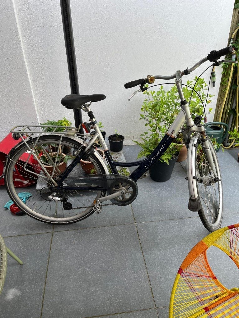 damesfiets l'Avenir, Fietsen en Brommers, Gebruikt, Velgrem, Versnellingen, Ophalen