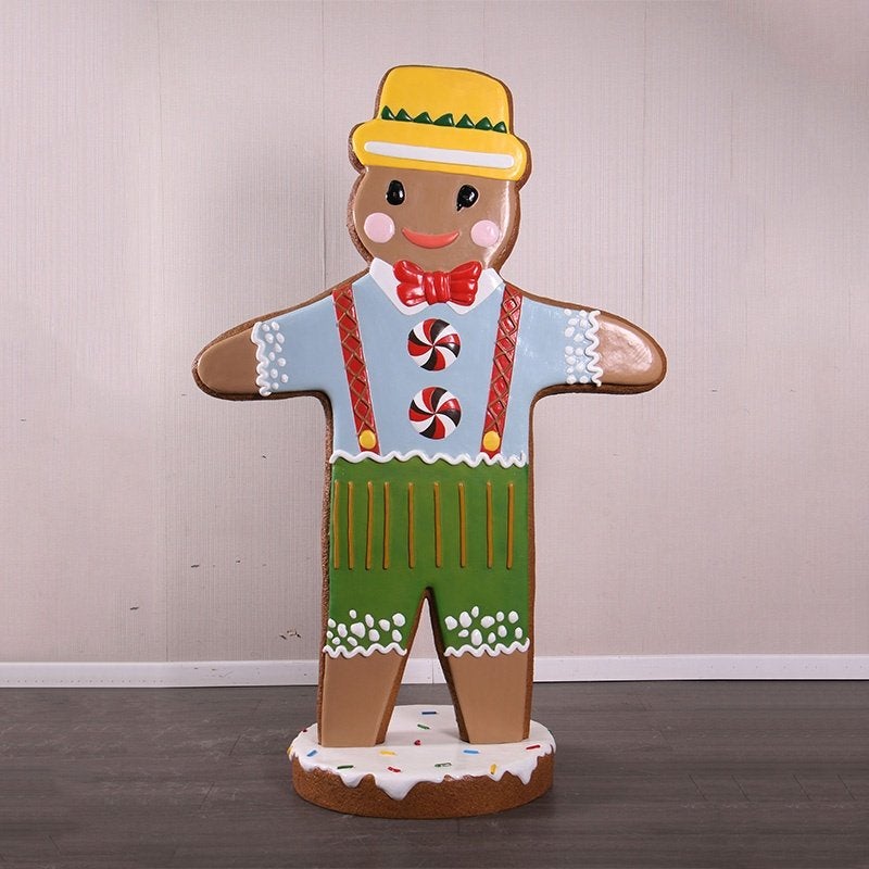 Gingerbread Man – Peperkoek beeld Hoogte 183 cm, Diversen, Ophalen, Nieuw