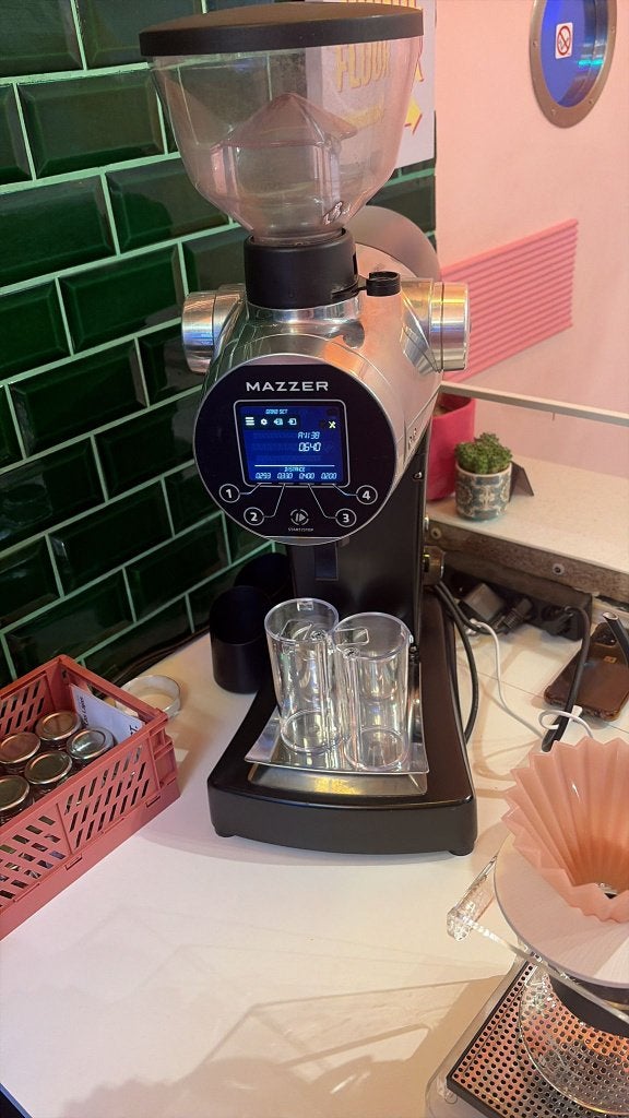 ZM Mazzer Digital koffie Grinder, Enlèvement, Comme neuf, Mazzer, Moulin à café