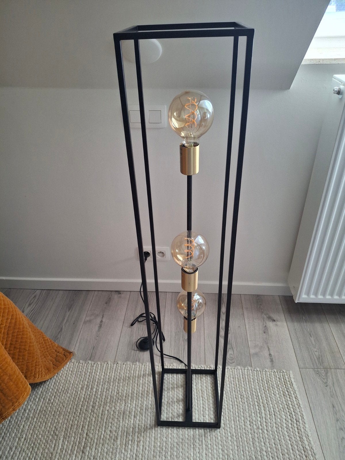 BIJZONDERE MODERNE LAMP, Ophalen, 100 tot 150 cm, Zo goed als nieuw, Glas