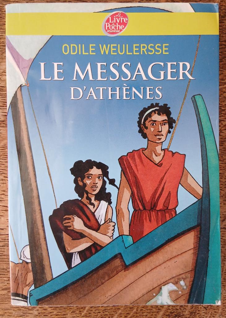 Odile Weulersse : Le messager d'Athènes, Ophalen