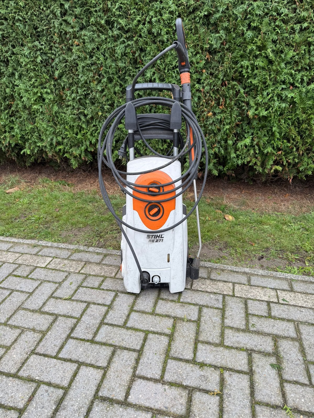 Hogedrukspuit stihl, Tuin en Terras, Ophalen, Zo goed als nieuw