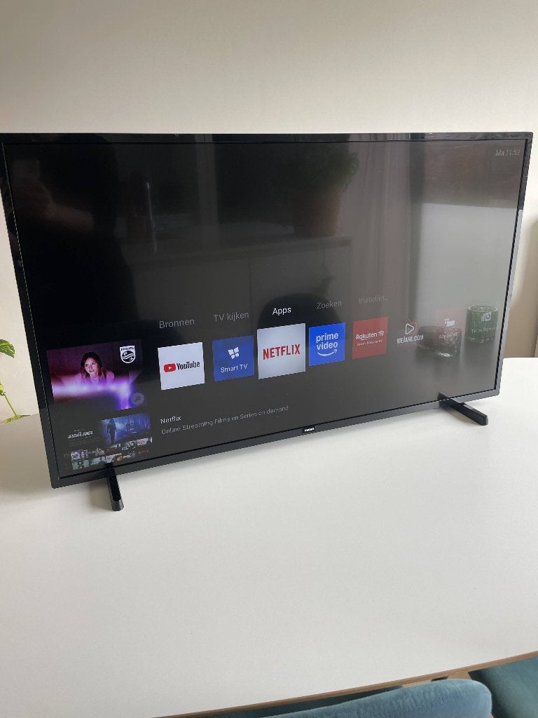Philips 43" Smart TV, Audio, Tv en Foto, Televisies, Ophalen, Philips, 50 Hz, LCD