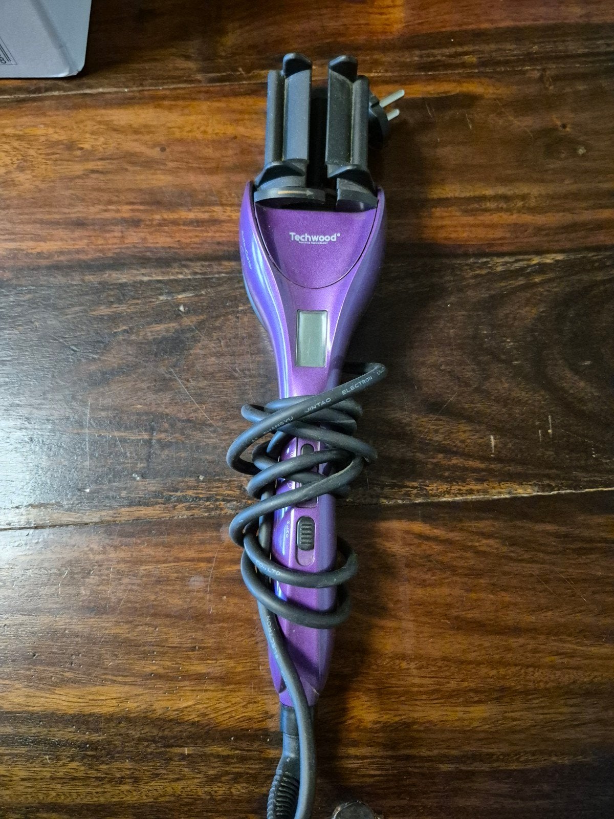 krultang techwood auto curler, Handtassen en Accessoires, Uiterlijk | Haarverzorging, Ophalen of Verzenden