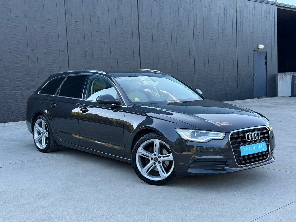 AUDI A6 2.0TDI 2013 GPS Zetelverwarming Cruise Xenon Leder, Auto's, Audi, 100 kW, 1800 kg, Beige, Leder