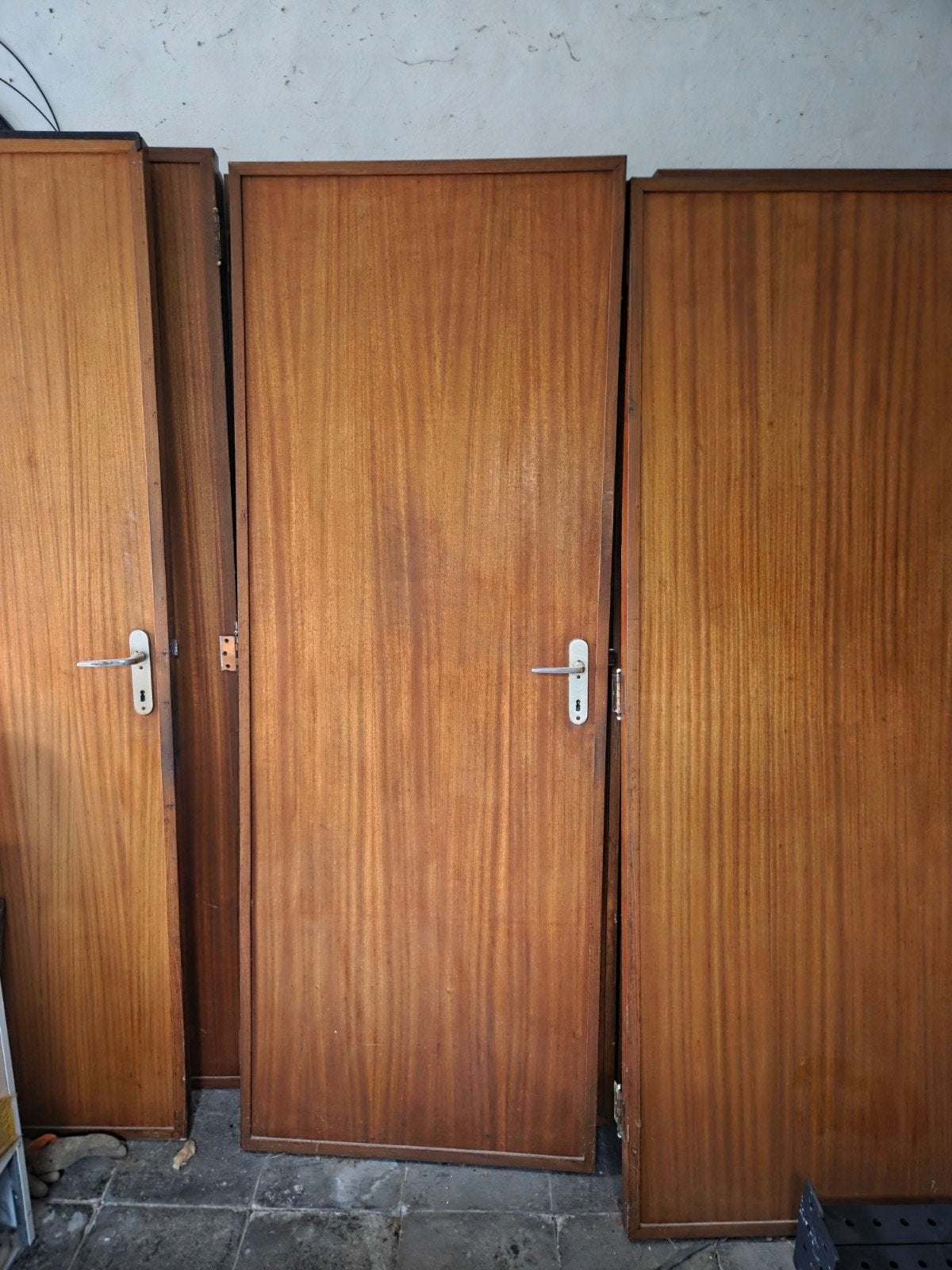 Porte en bois, années 1960, Bricolage & Construction, Porte intérieure, Enlèvement, Bois, 200 à 215 cm