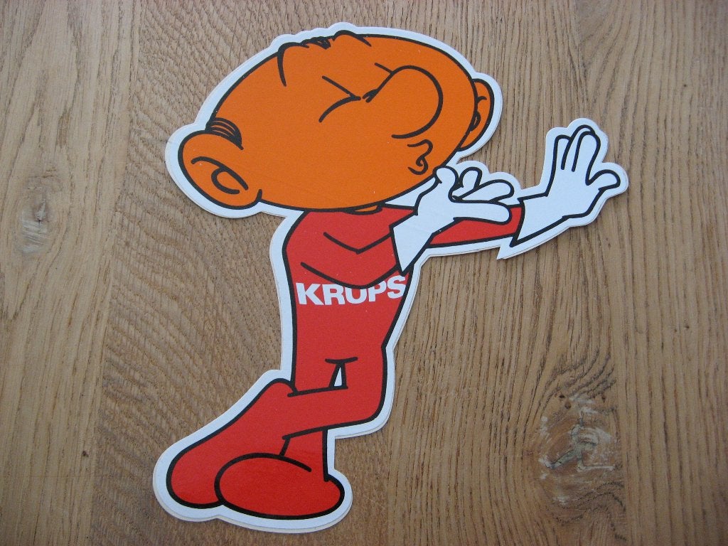 Krups Vintage Sticker, Enlèvement, Neuf, Marque