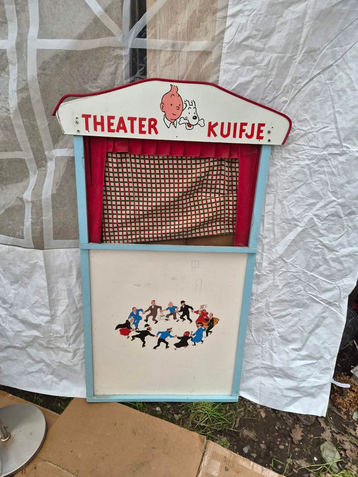 Poppenkast kuifje, Verzamelen, Ophalen