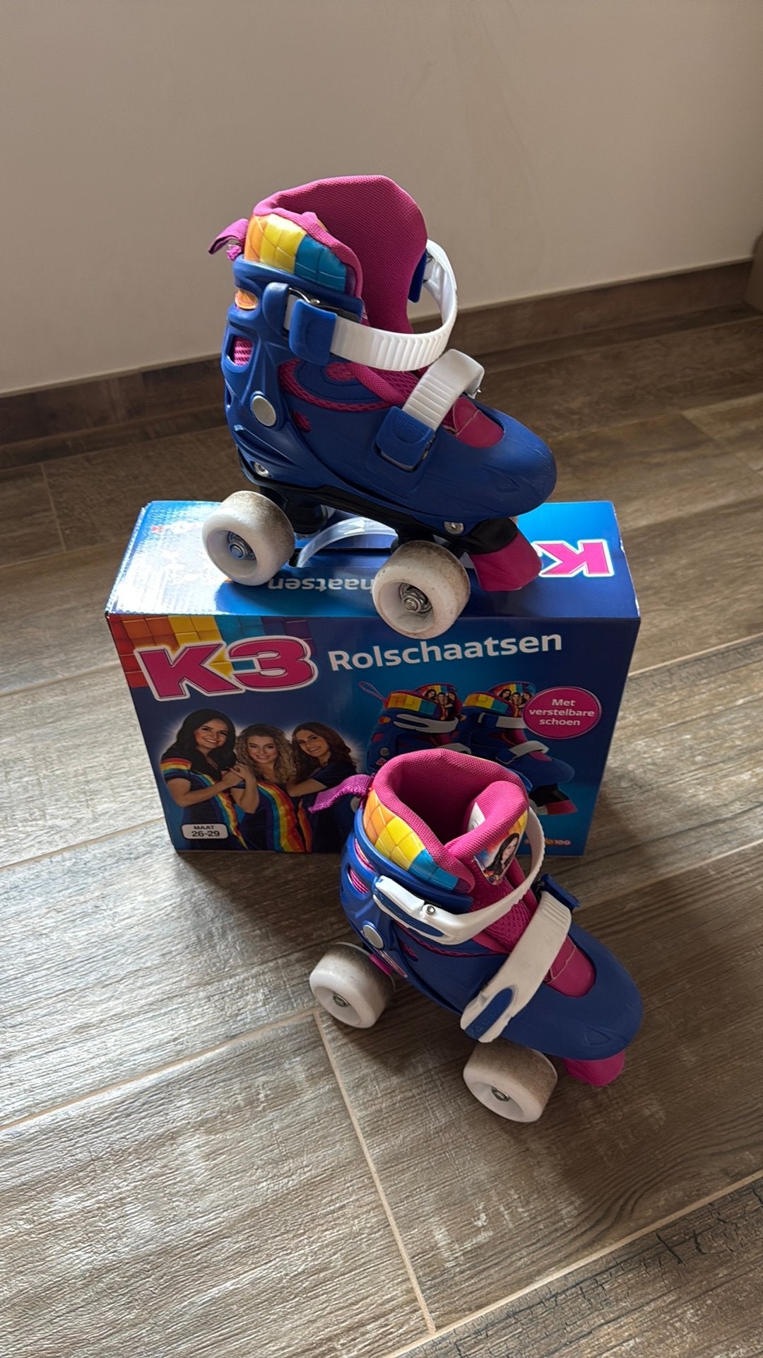 K3 rolschaatsen maat 26-29, Ophalen, Verstelbaar, Gebruikt, Kinderen