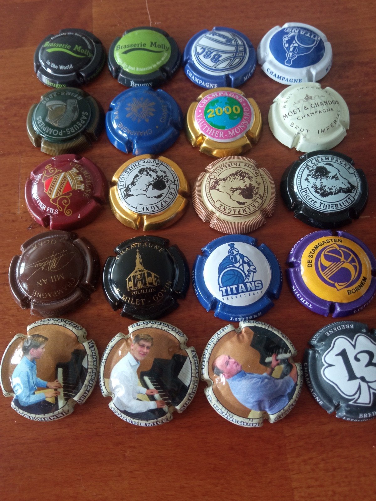champagne capsules lot 5, Enlèvement ou Envoi