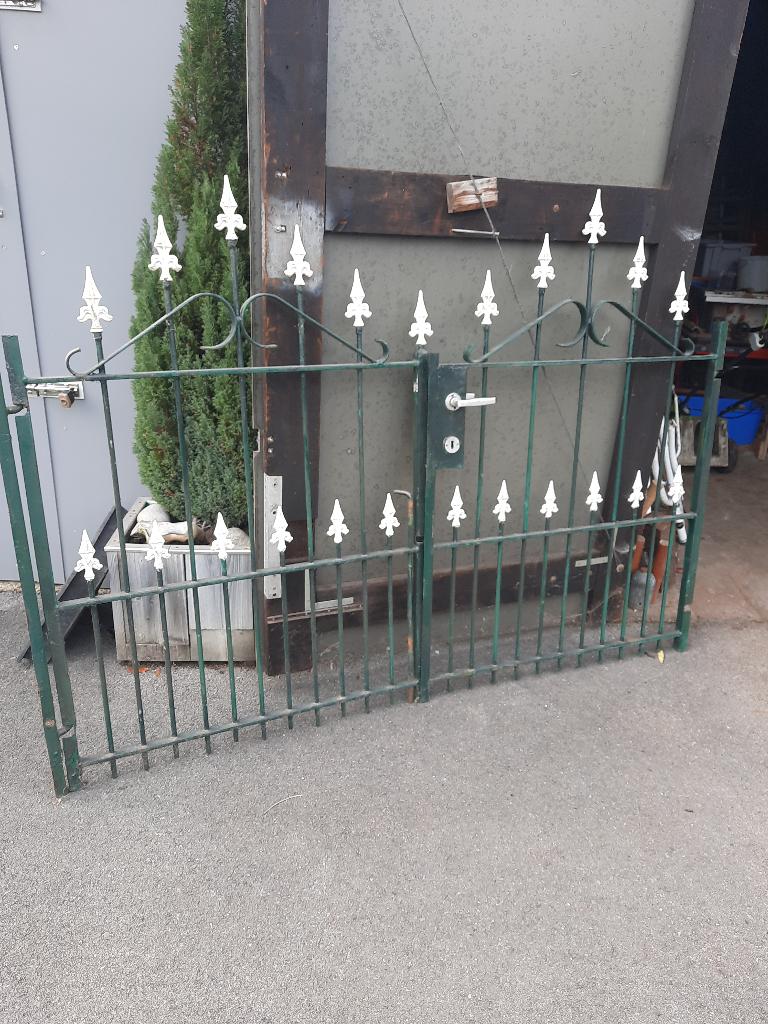 IJzeren poort, Enlèvement, Utilisé, Fer