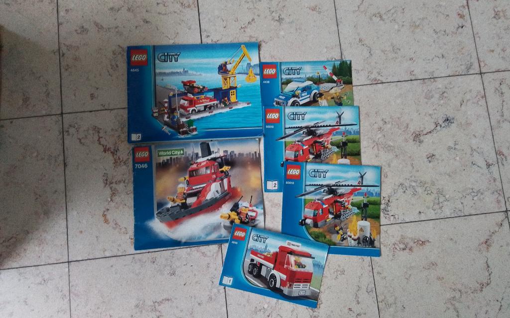 lego system en city instructies, City, Lego, Accessoire, Ophalen of Verzenden