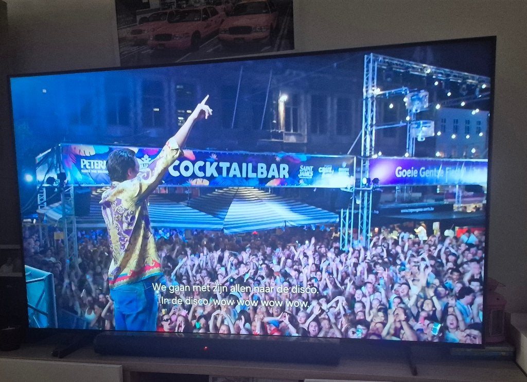 Smart tv samsung 70 inch, Ophalen, Zo goed als nieuw, Samsung, 100 cm of meer