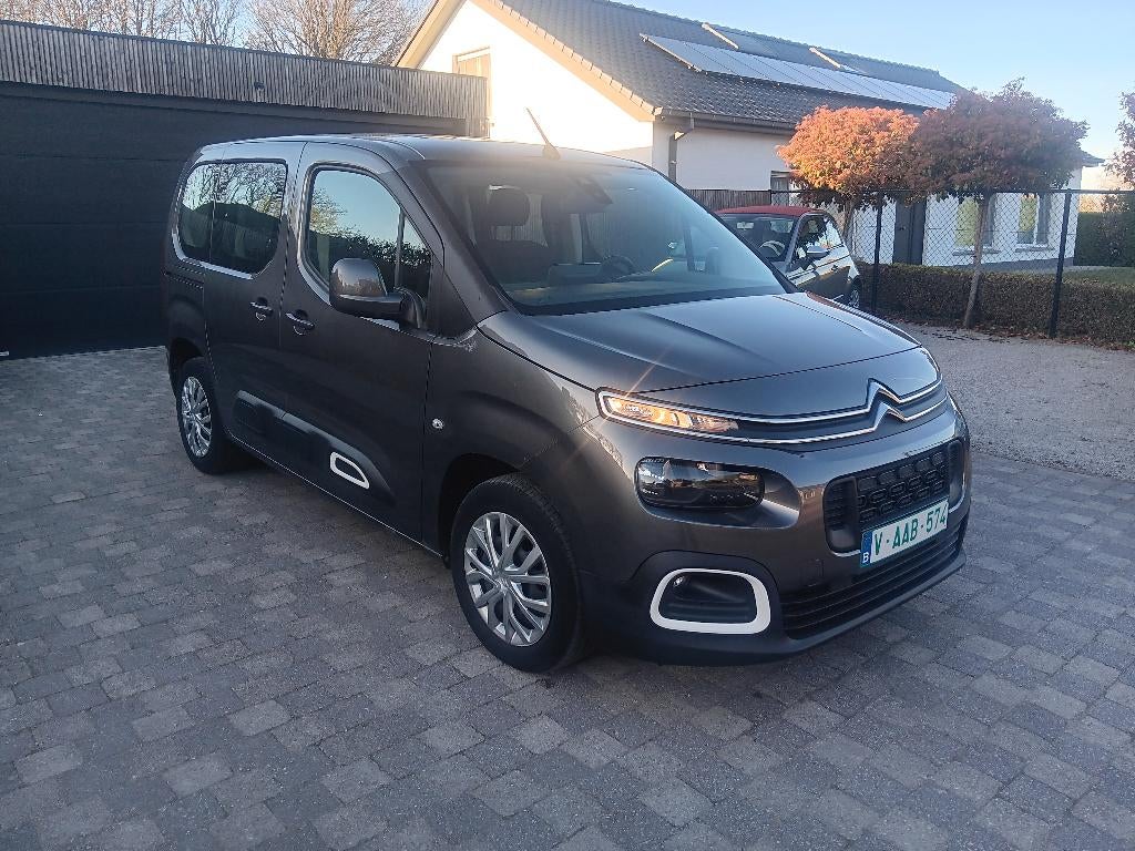 Citroen Berlingo benzine 5 zpl airco Apple carplay garantie, Auto's, Citroën, Bedrijf, Te koop, Berlingo, ABS, Adaptieve lichten