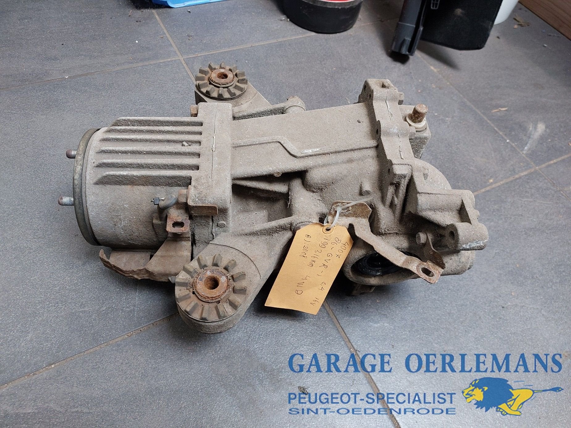 achter differentieel peugeot 4007 2.4 16v, 3001E7, -, Utilisé, -, ARN reconnu