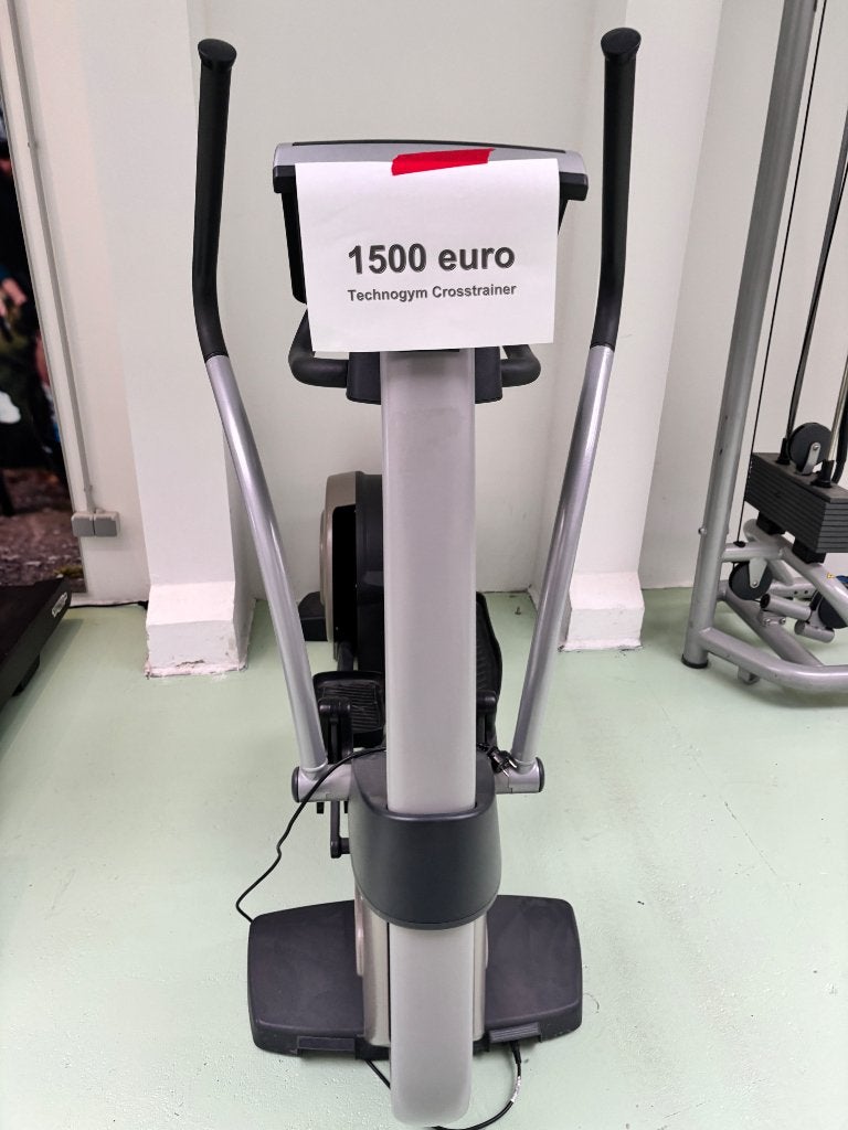Technogym crosstrainer, Bras, Enlèvement, Utilisé, Vélo elliptique