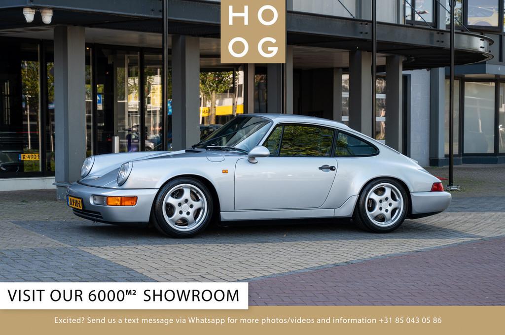 Porsche 964 Carrera RS (bj 1993), Auto's, Oldtimers, Bedrijf, Te koop, Porsche, Benzine, Coupé, 2 deurs, Handgeschakeld, Zilver of Grijs
