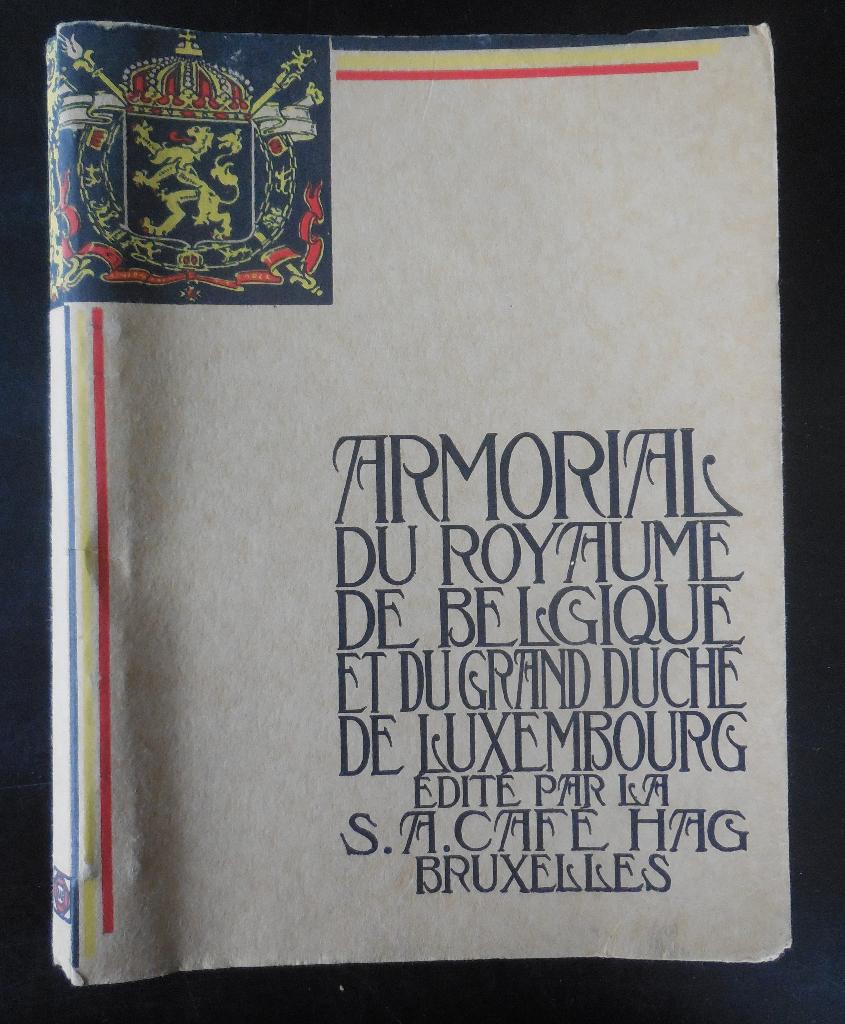 Armorial du Royaume de Belgique - chromobook, Enlèvement ou Envoi, Utilisé